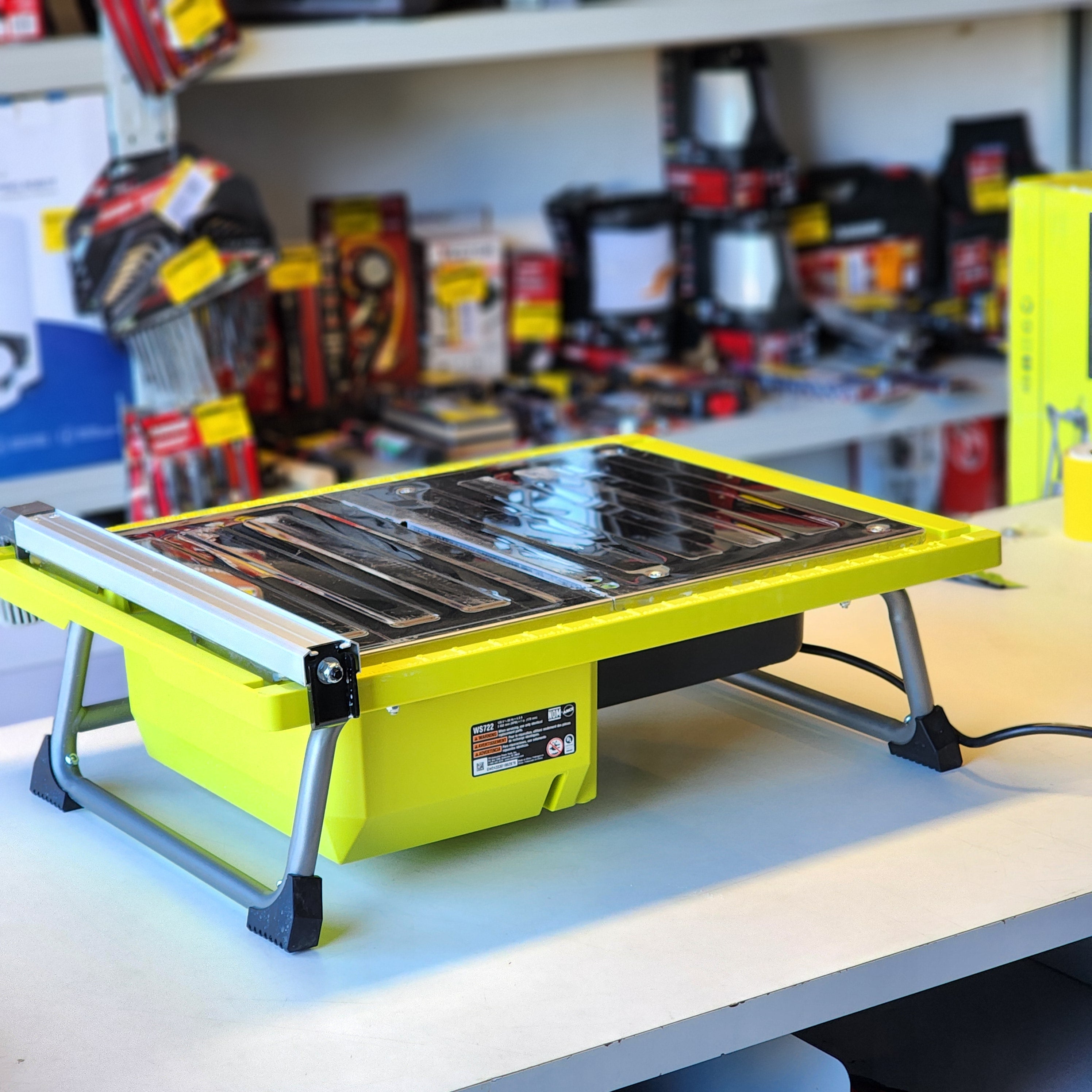 4.8 -Amps 7 in. Blade Corded Tabletop Wet Tile Saw (WS722) 4.8 -Amps 7 in. Blade Corded Tabletop Wet Tile Saw (WS722)